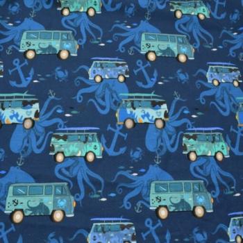 Baumwolljersey Druck Roadtrip